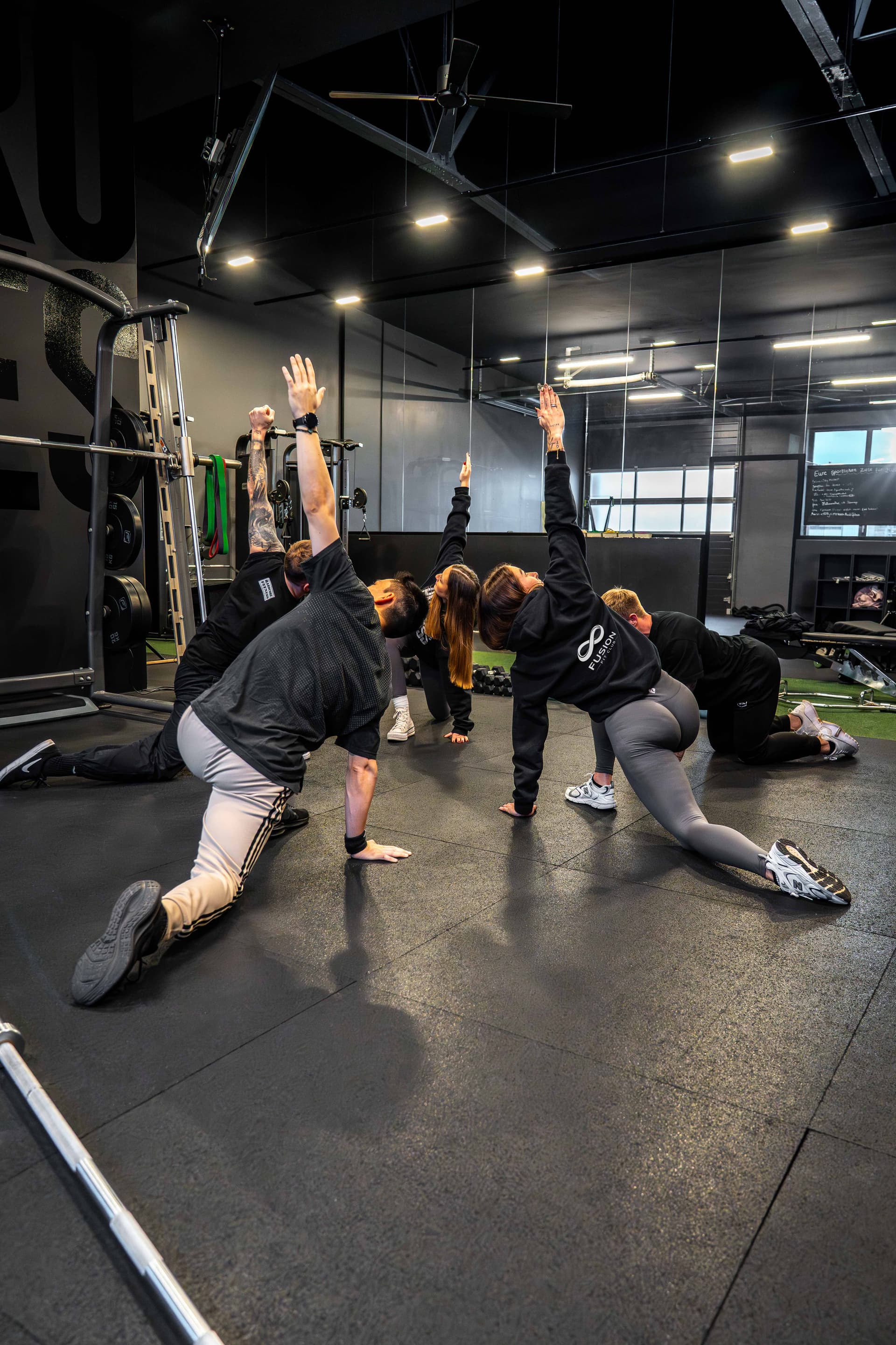 Gruppentraining bei Fusion Fit Club